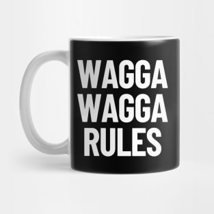 Wagga Wagga Rules New South Wales NSW Australia Capital City Mug